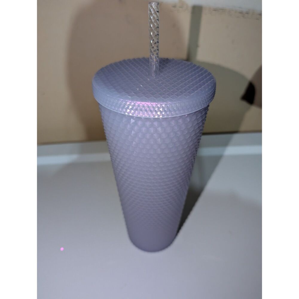 purple starbucks cup